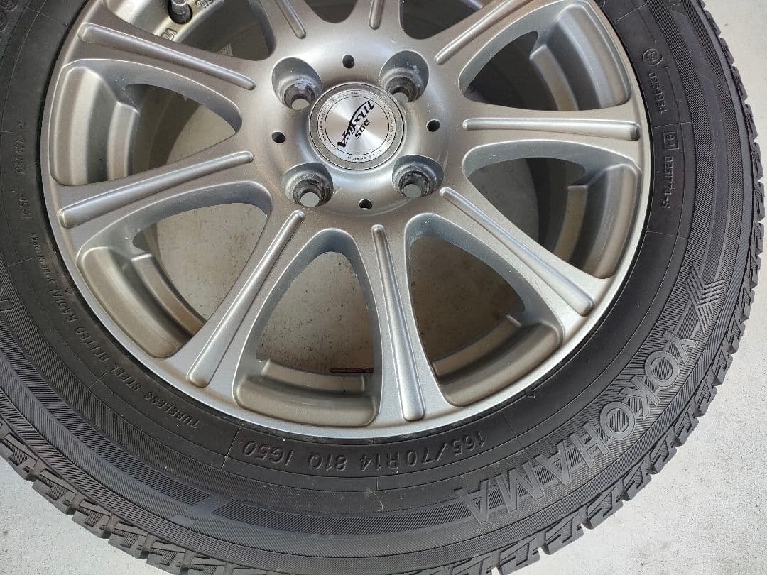 スタッドレス・ホイール4本セットiceGUARD iG50　165/70R14