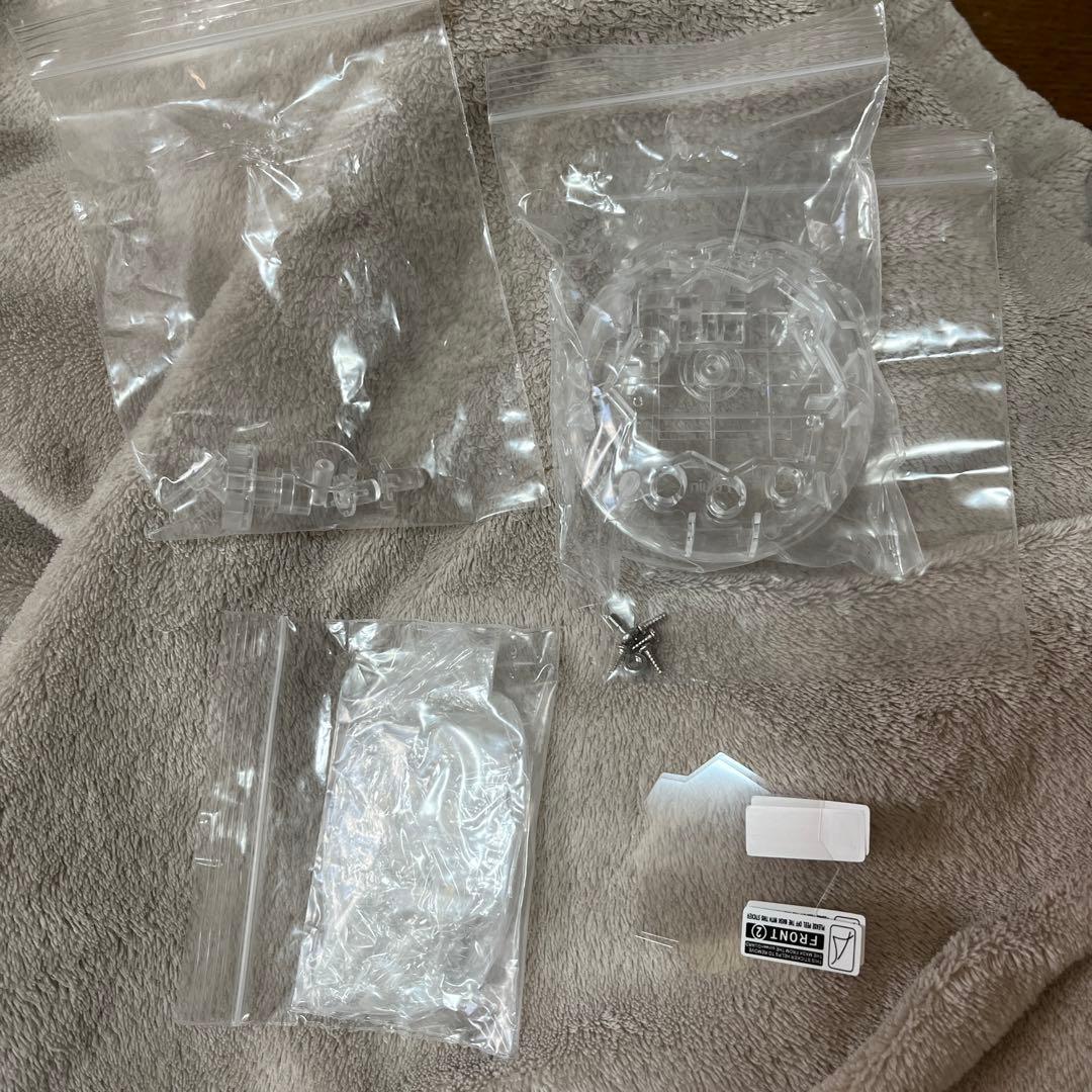 【おまけ付き】たまごっち　たまごっちパラダイス　カスタムシェル　クリア