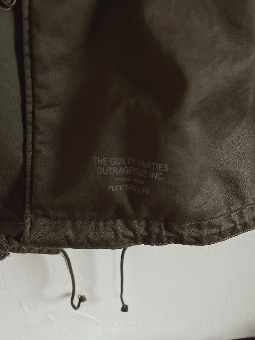 ワコマリア レオパード モッズコート S WACKO MARIA