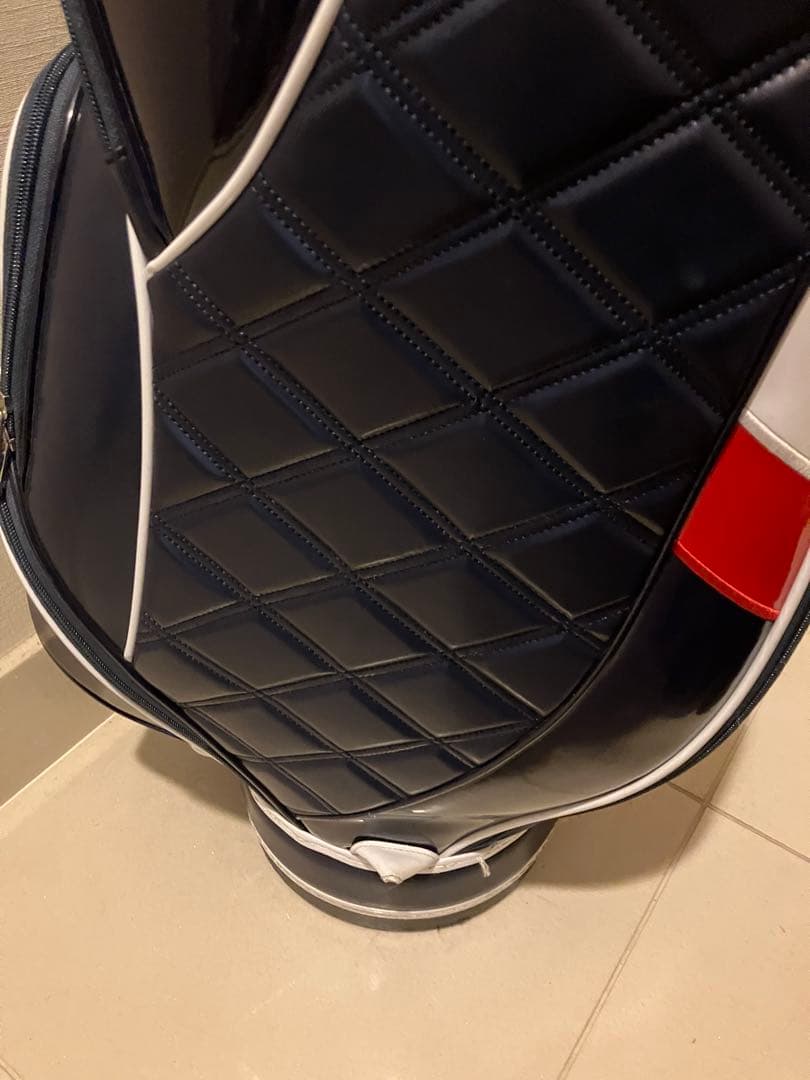 【キャロウェイ】レディースキャディバッグ、ネイビー、美品