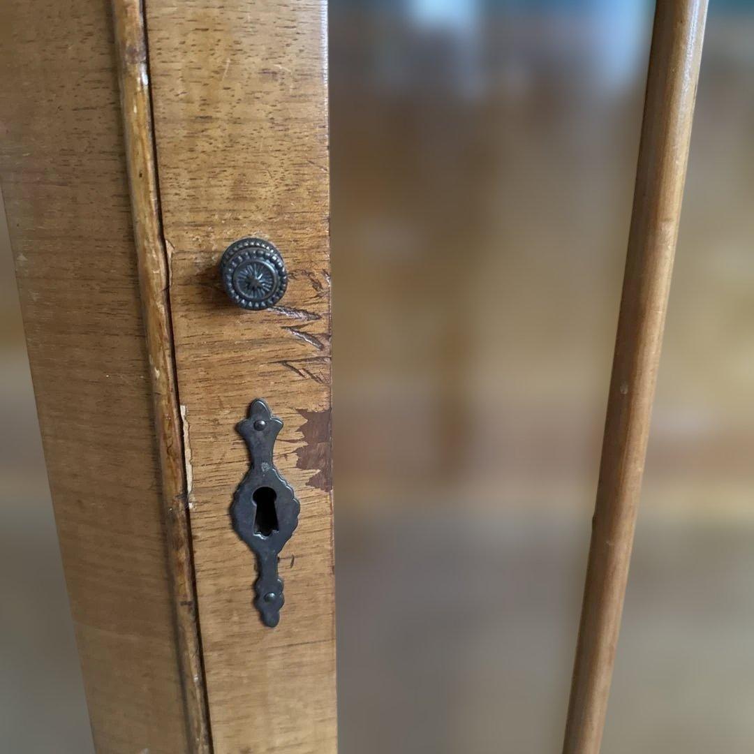 イギリス製アンティーク　ヴィクトリアン　キャビネット 引き取り限定