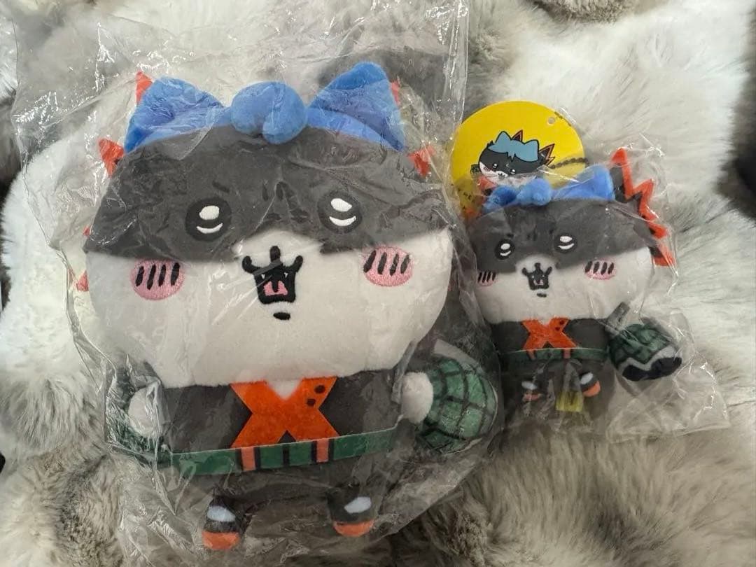 ハチワレ✖️爆豪勝己　ぬいぐるみ、マスコット