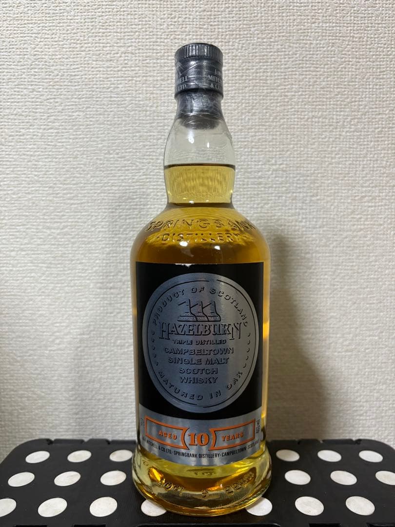 【入手困難品】ヘーゼルバーン 10年 シングルモルトウイスキー