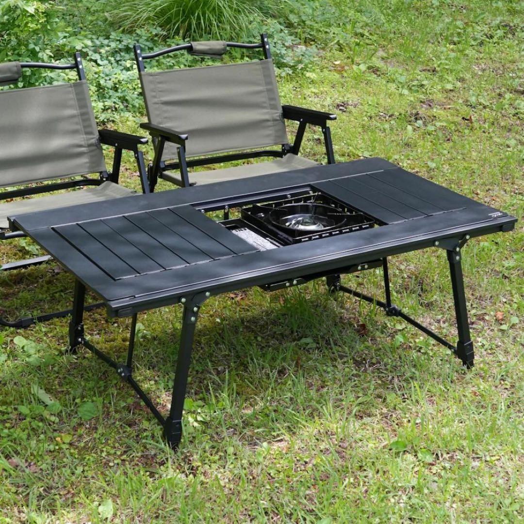 アルミユニットテーブル 110 peak フラットバーナー セット