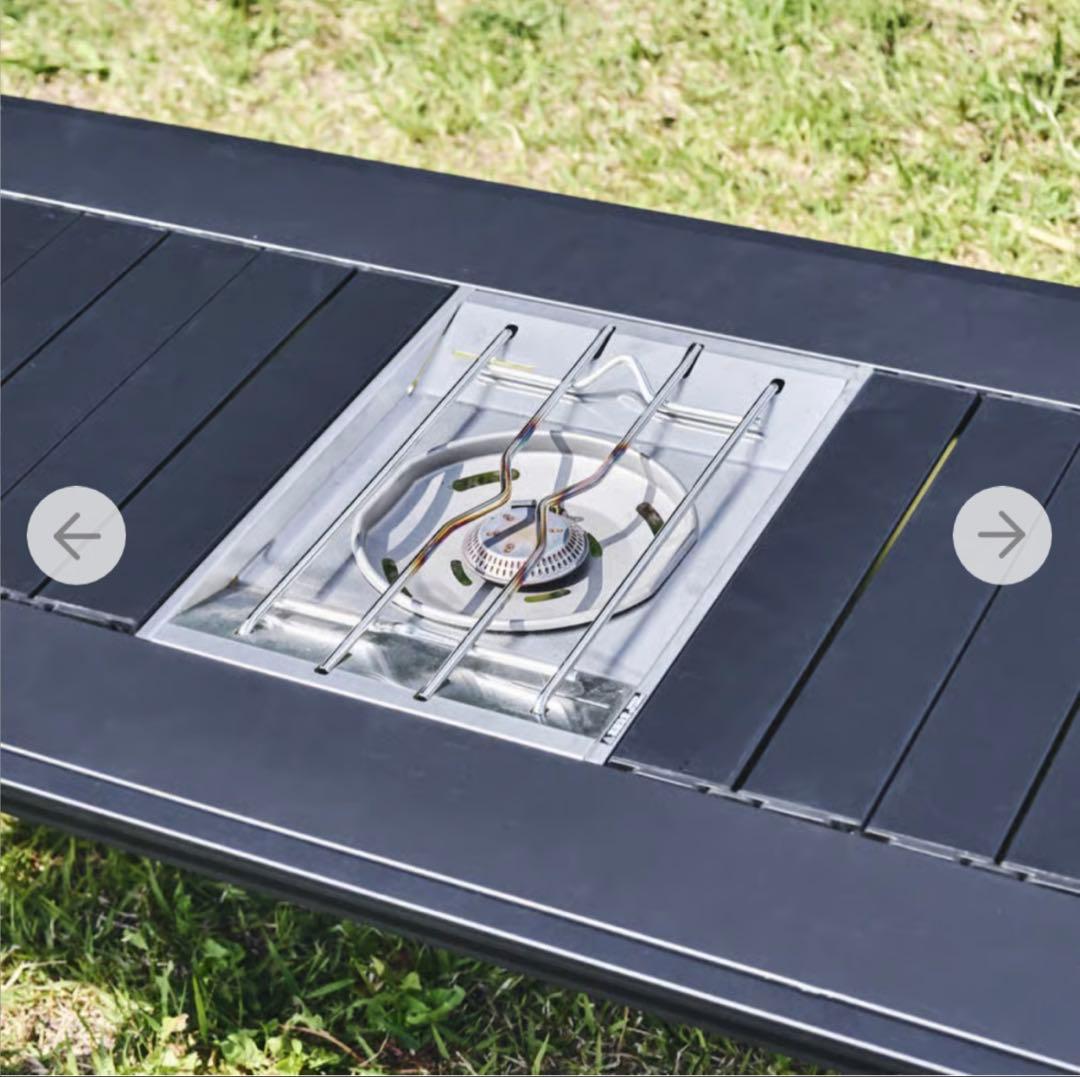 アルミユニットテーブル 110 peak フラットバーナー セット