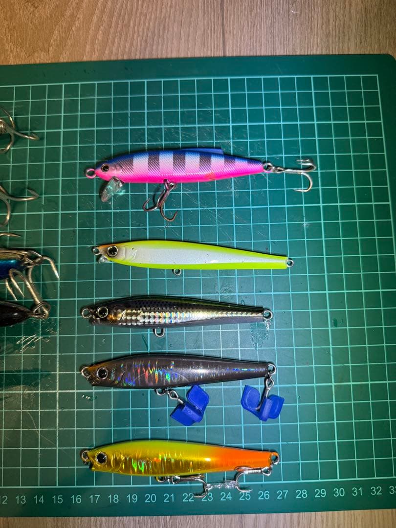 キャスティング ルアーセット (ダイビングペンシル シンキングペンシル)