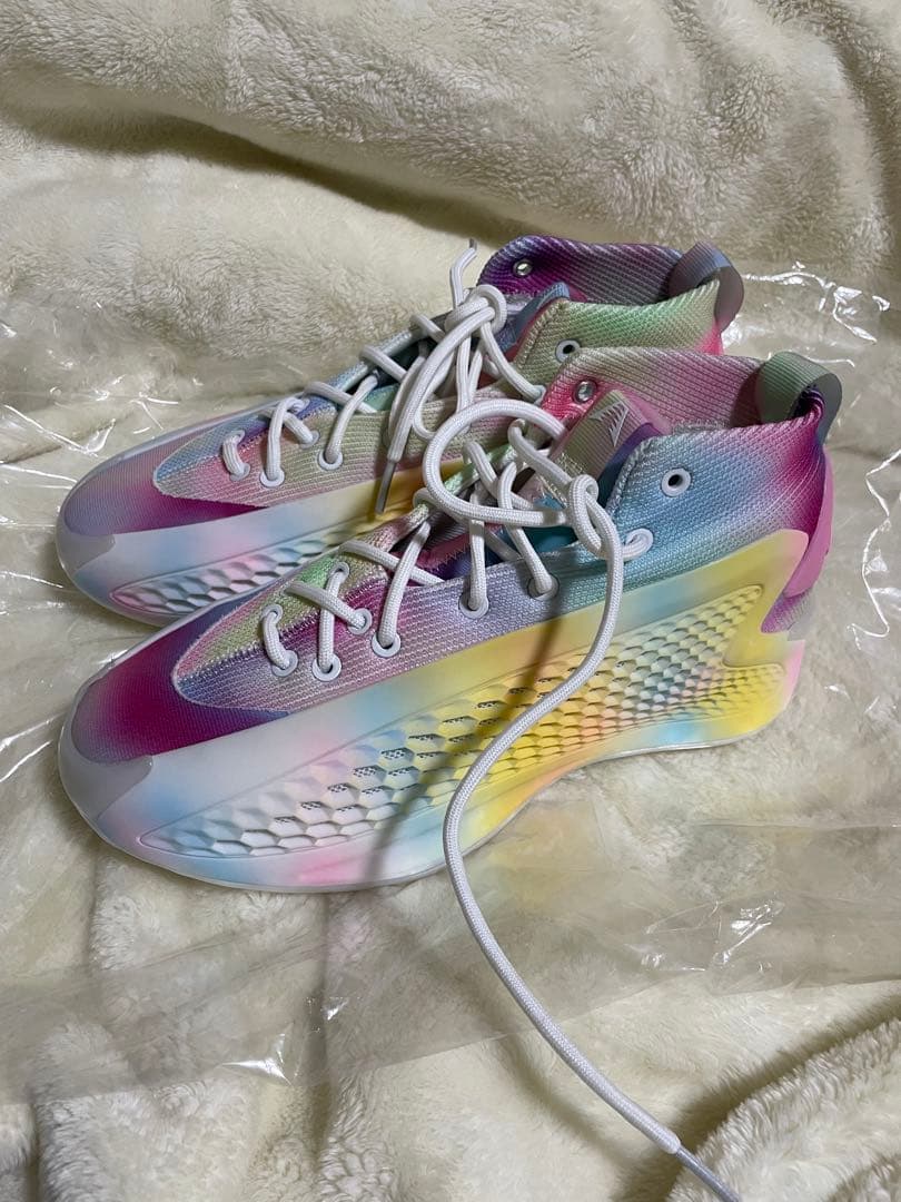 AE1 LOW 26cm プレーオフ着用カラー アンソニー エドワーズ バッシュ