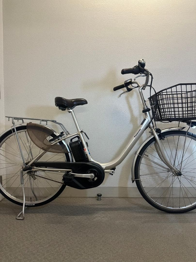『配送可』ＰＡＮＡＳＯＮＩＣパナソニックＶＩＶＩ大容量１２ＡＨ電動アシスト自転車
