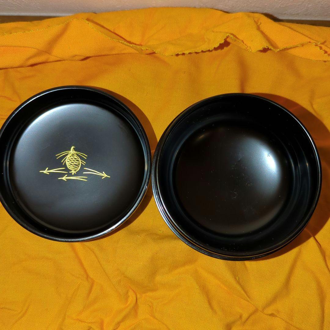 【特価！】【茶道具】平棗　秋田　川連漆器　藤原清助（静雨）作