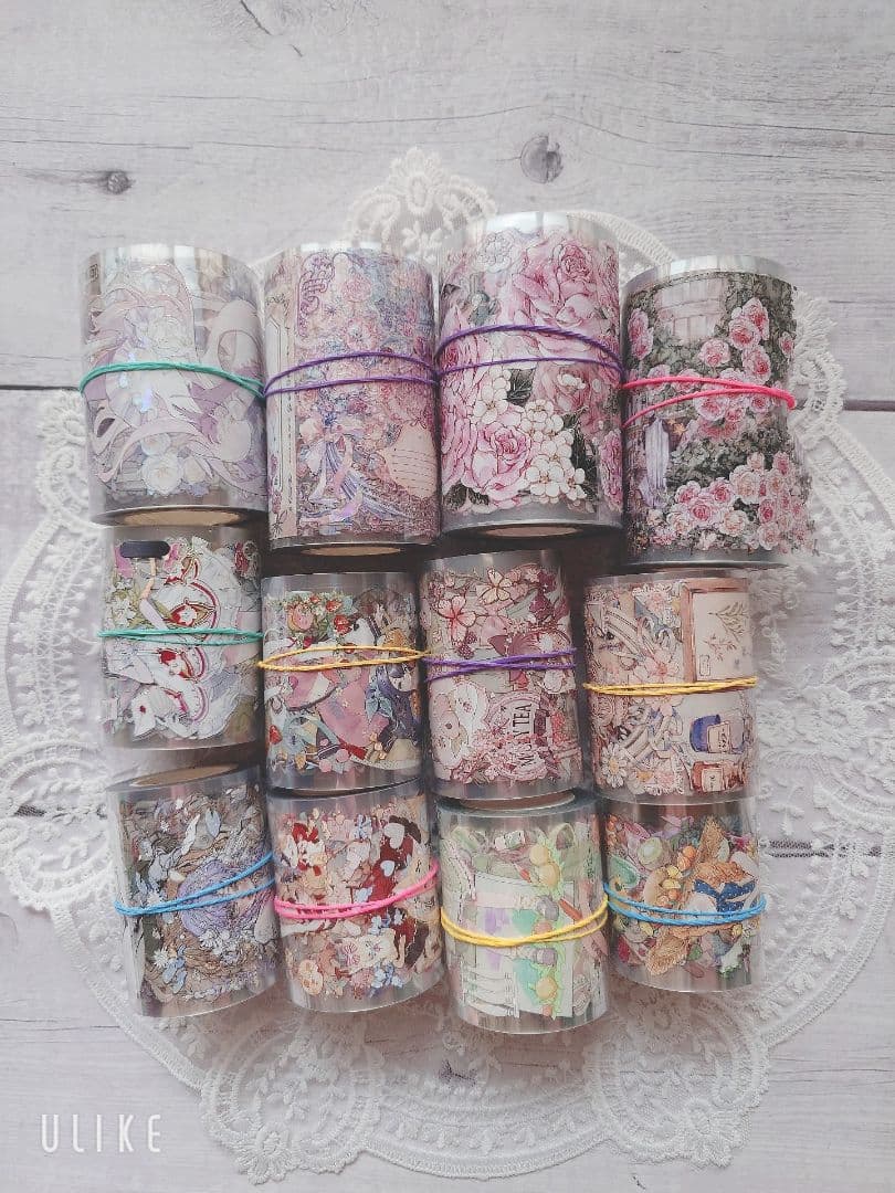 人物マステ 海外マステ マスキングテープ 12巻 まとめ売り