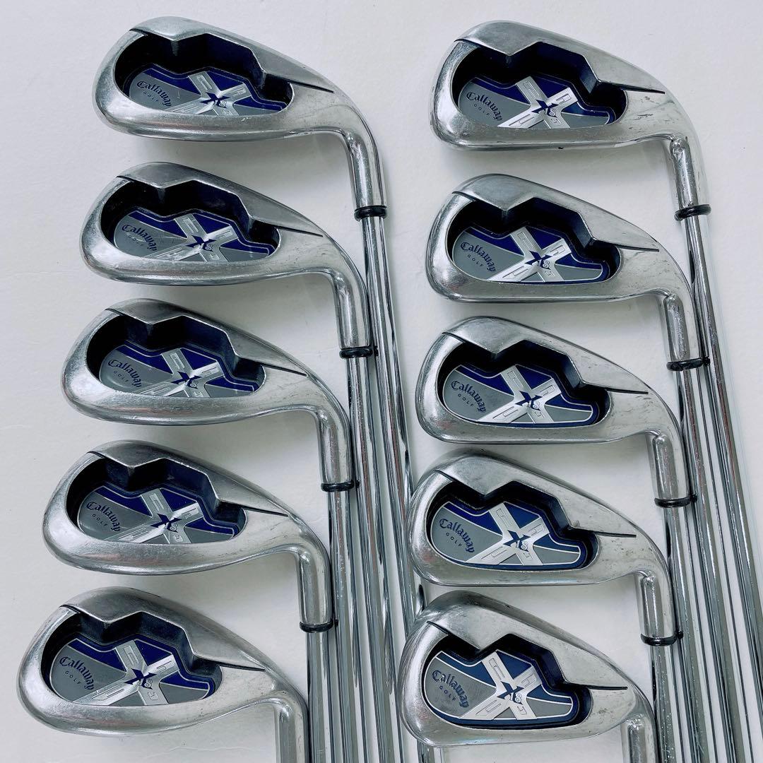 キャロウェイ　アイアン　X18 S 3-S 10本　N2497