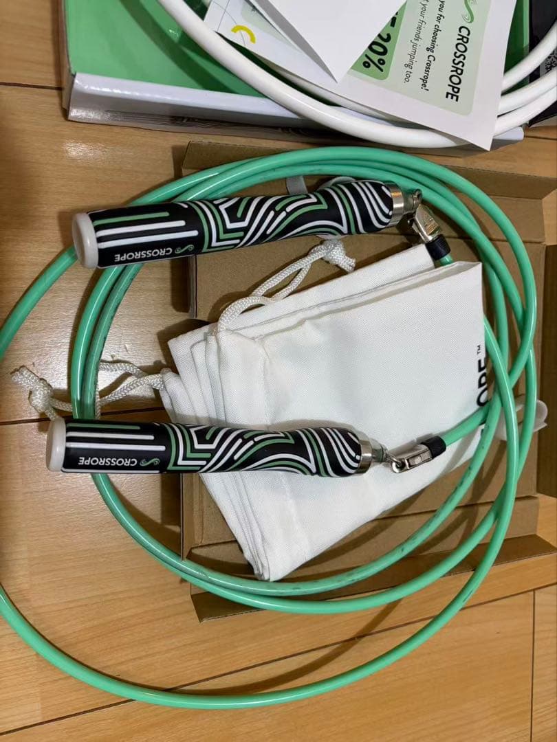 CROSSROPE ウェイト付き縄跳びシステム