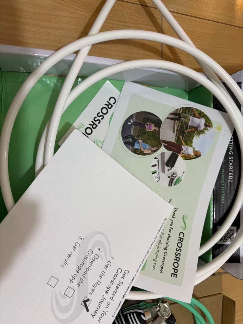 CROSSROPE ウェイト付き縄跳びシステム