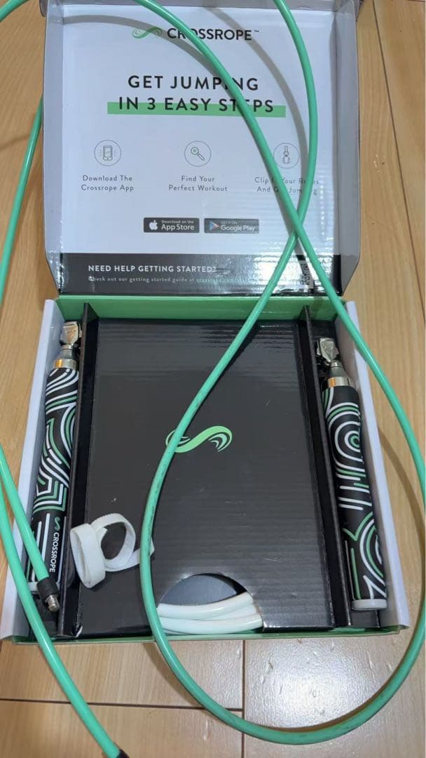 CROSSROPE ウェイト付き縄跳びシステム