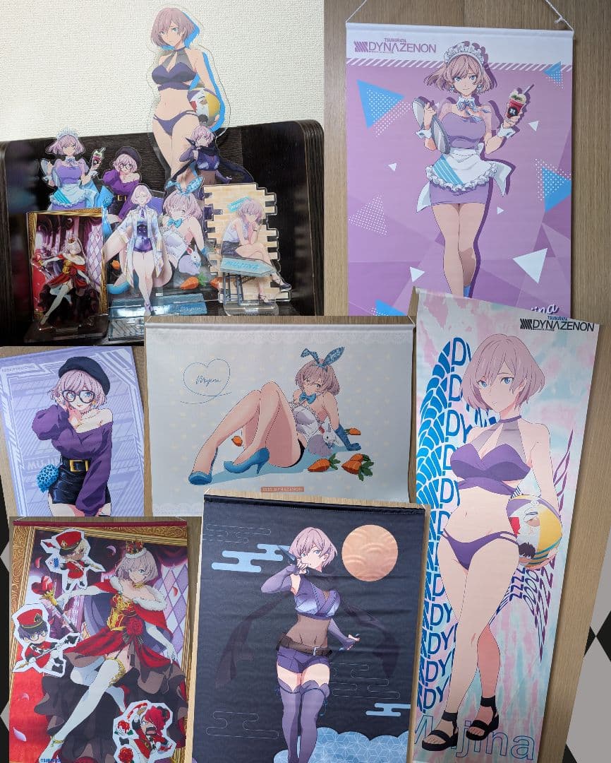 ク*ン様 ダイナゼノン　ムジナ　アクリルスタンド　タペストリー