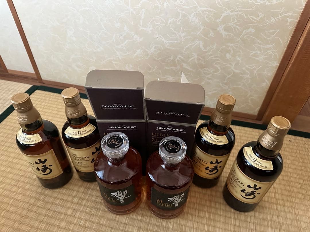 サントリー 山崎 12年 響 21年 6本セット