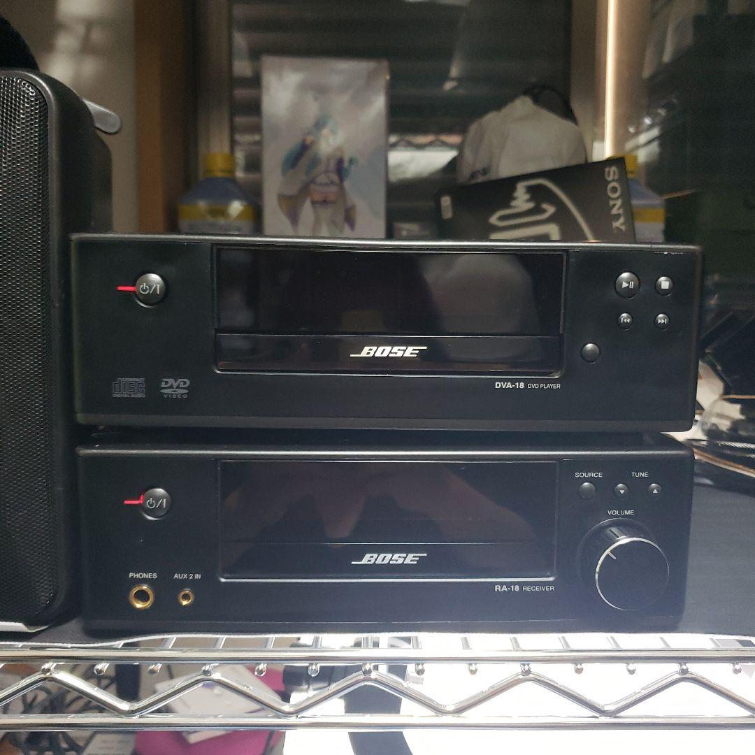 BOSE RA-18アンプ　DVA-18 CD.DVDプレイヤーセット動作確認済