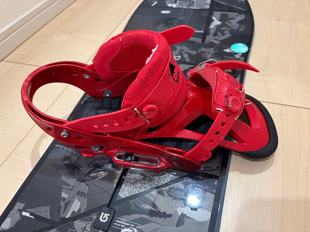 BURTON DESCENDANT スノーボード板ビンディング