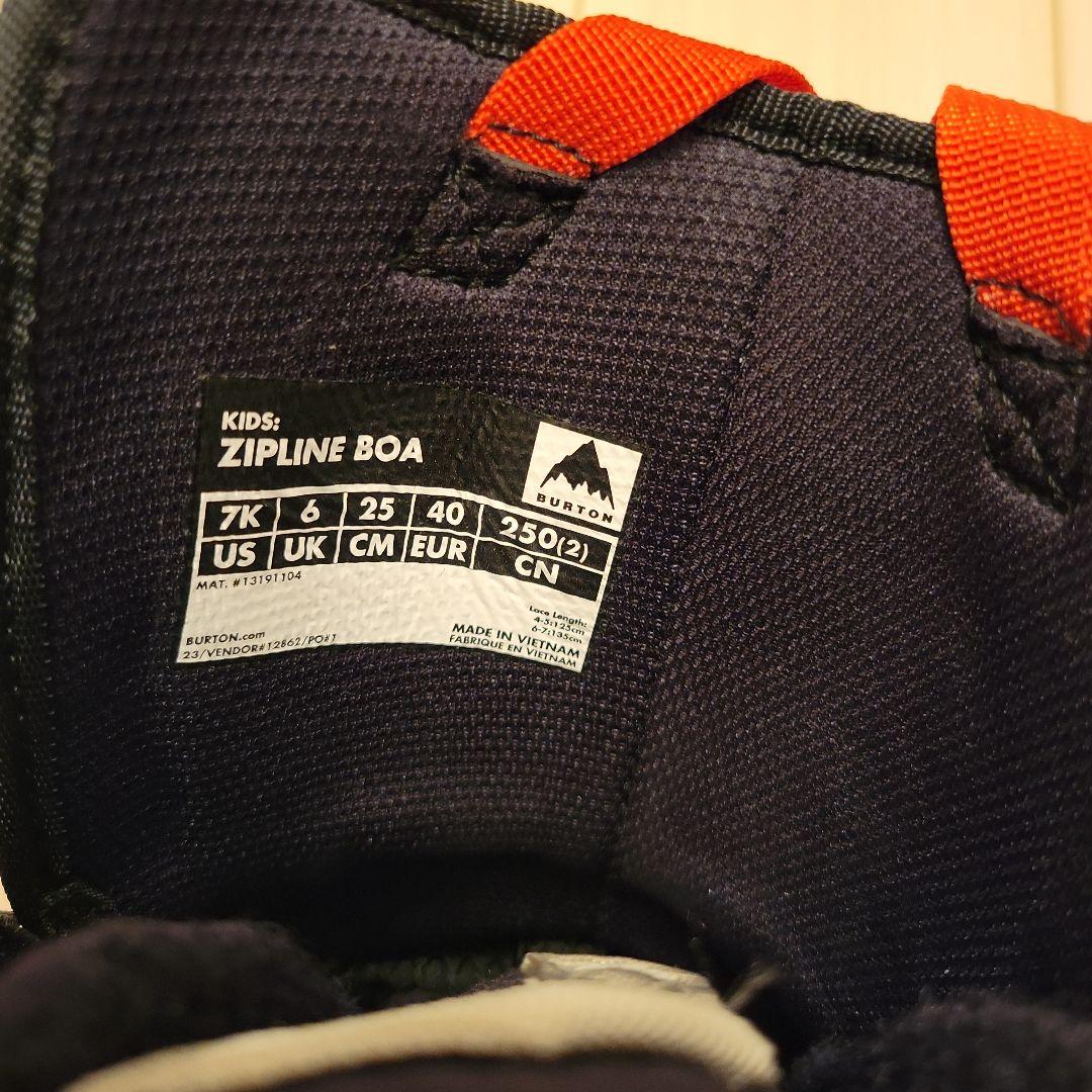 バートン　25cm BOA キッズ　スノーボードブーツ