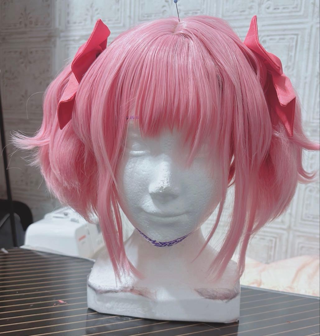 靴・ウィッグ付 魔法少女まどか⭐︎マギカ　鹿目まどか コスプレフルセット