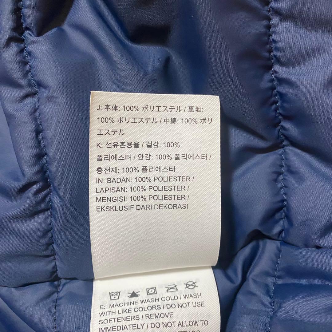 新品未使用品✨NIKE ハーフ ベンチコート M 中綿 ネイビー