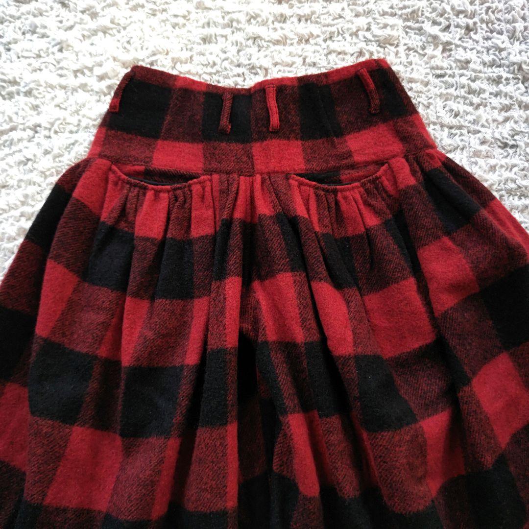 ✨美品✨KAPITAL　日本製　レッドチェックアミッシュパンツ　日本製　サイズ0