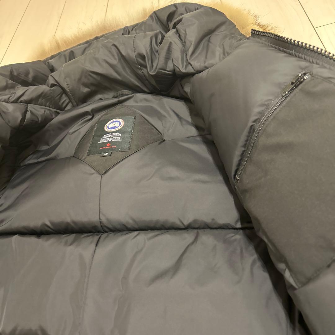   ブラック ダウンジャケット Lサイズ