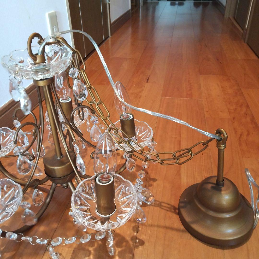 東京インテリア アンティーク風シャンデリア 5灯