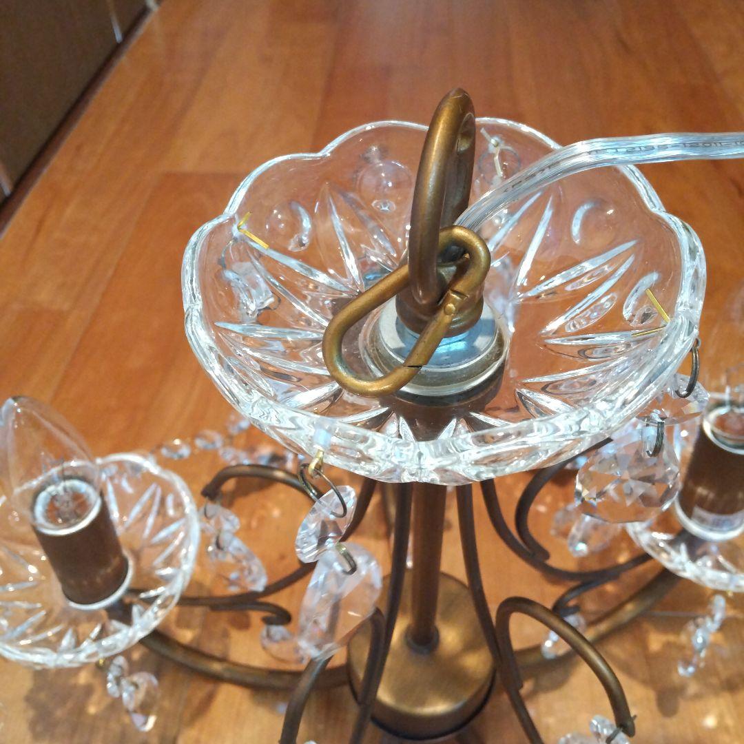 東京インテリア アンティーク風シャンデリア 5灯