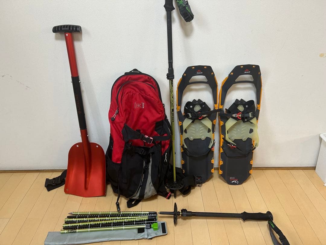 MSR Revo Explore スノーシュー　バックカントリー　セット