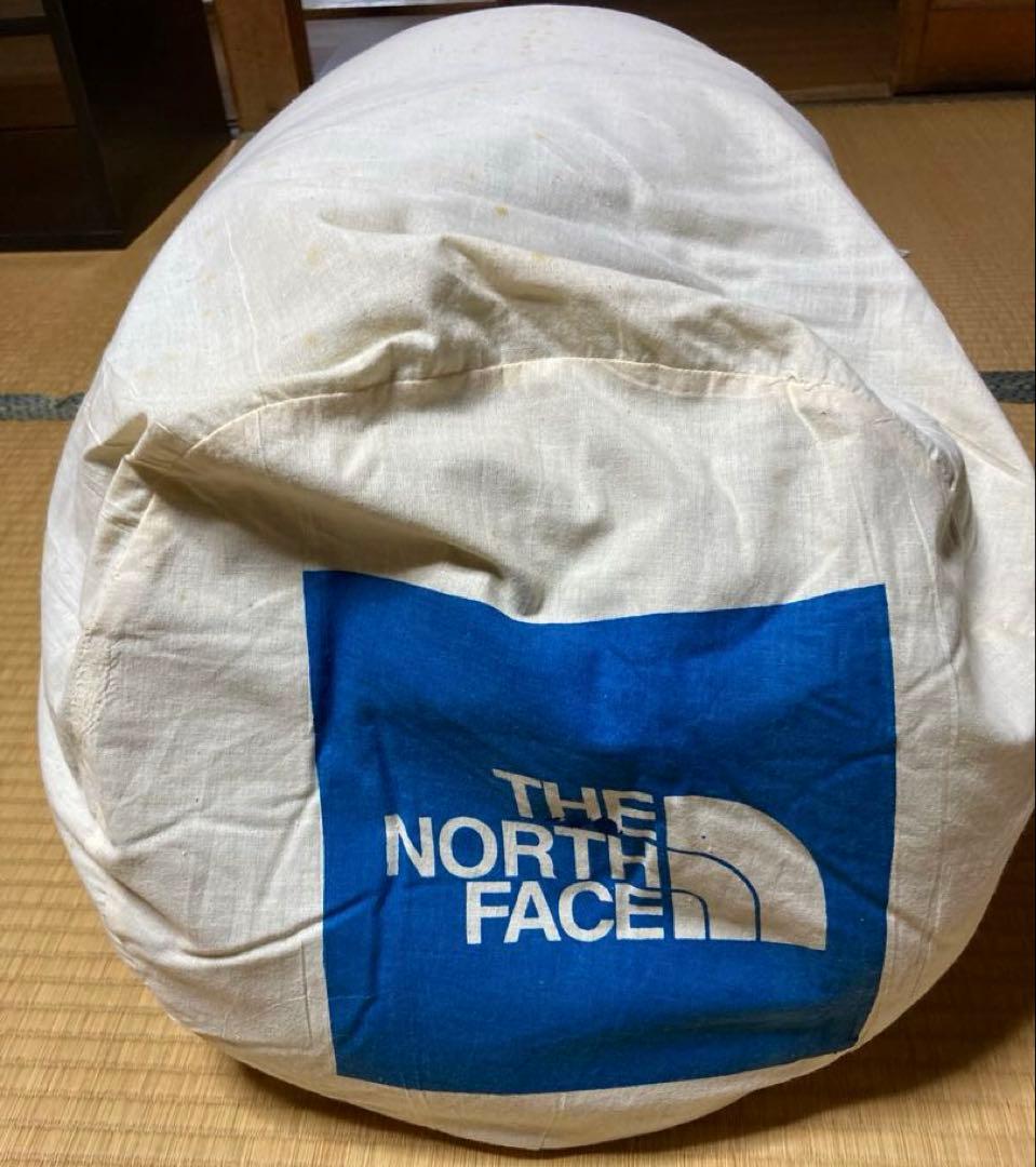 The North Face マミー型ダウン寝袋 青/黒　極寒地可能