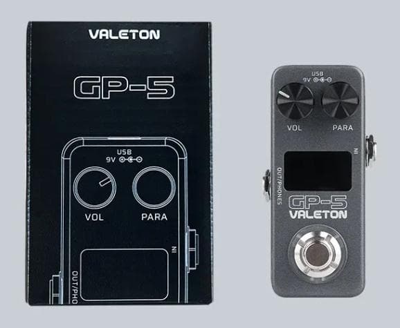 【新品未開封】Valeton GP-5 超コンパクト・マルチエフェクター 送料込