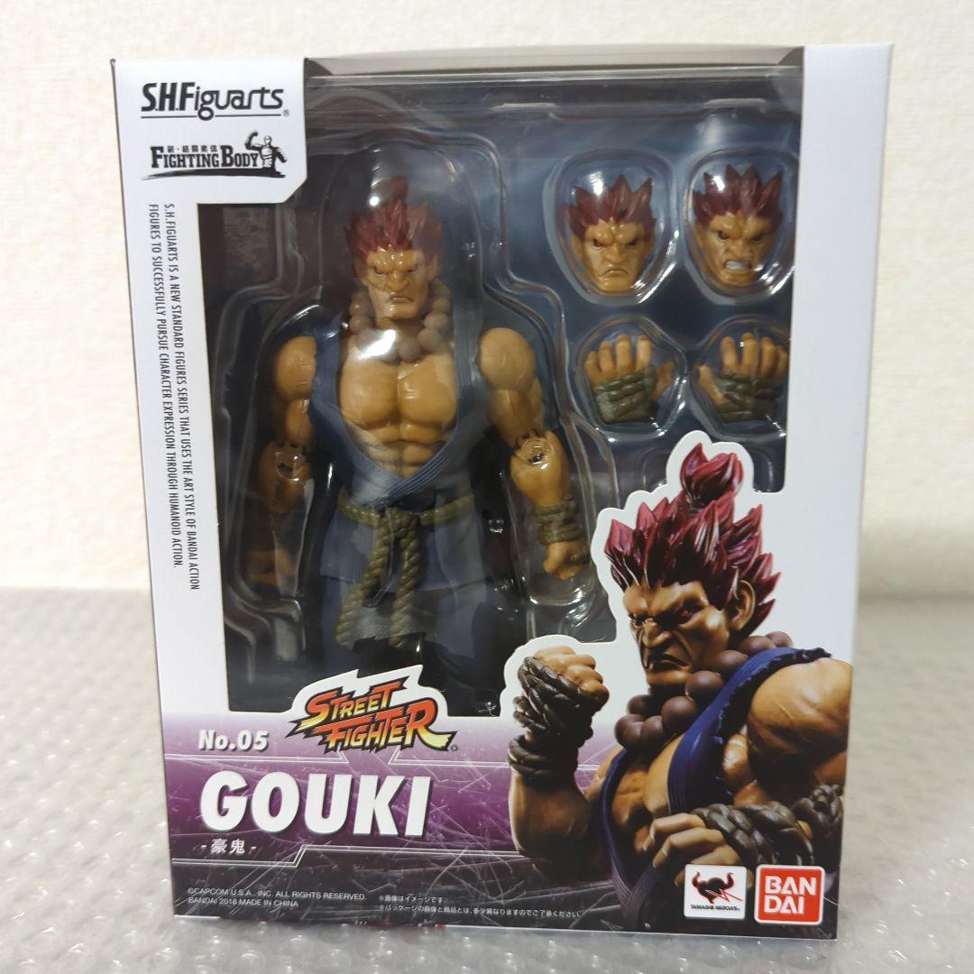 【希少・未開封品】S.H.フィギュアーツ 豪鬼 ストリートファイター フィギュア