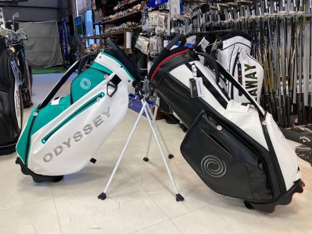 【激レア】オデッセイ　キャディバック　スタンド式　ティファニーブルー