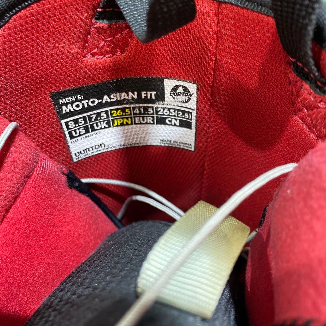 26.5cm Burton Moto スノーボードブーツ カモフラージュ