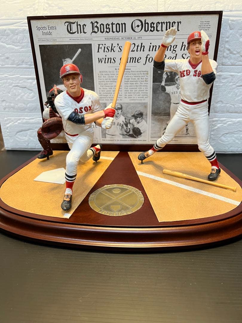 【Danbury Mint】Carlton Fisk’s  Run