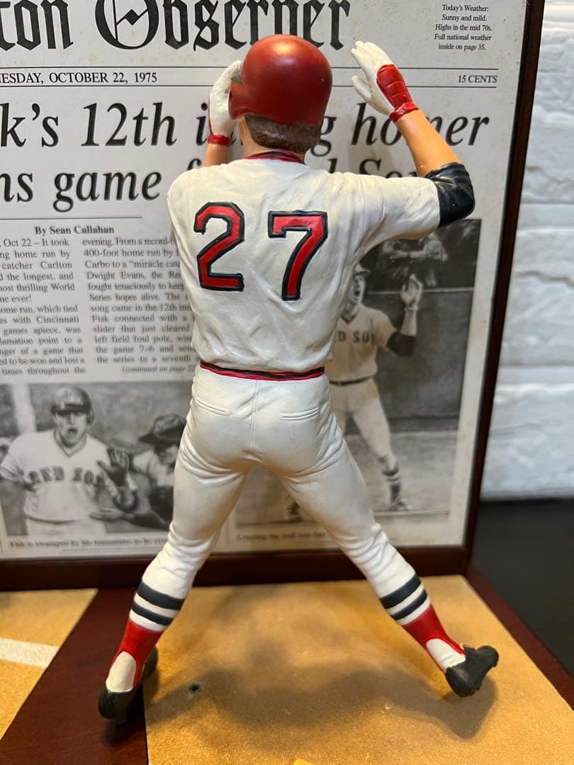 【Danbury Mint】Carlton Fisk’s  Run