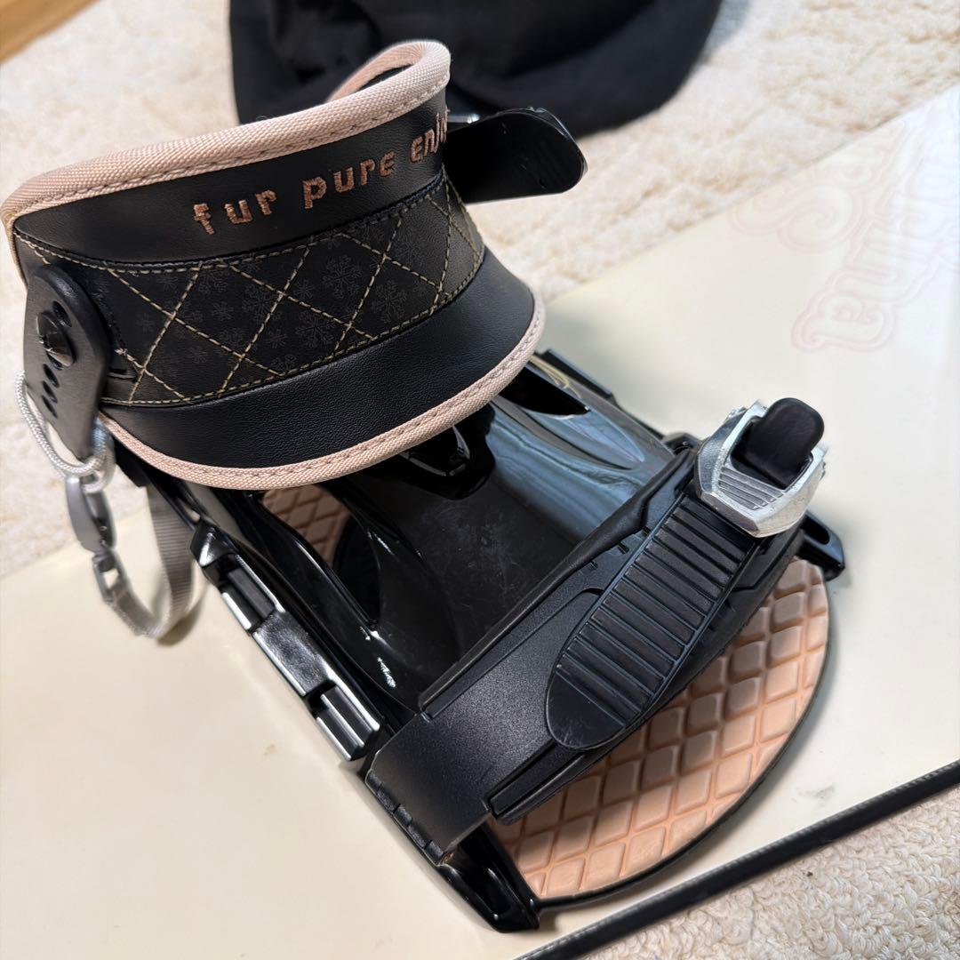 Sabrina スノーボード　144cm HEADビンディング　キスマークバッグ