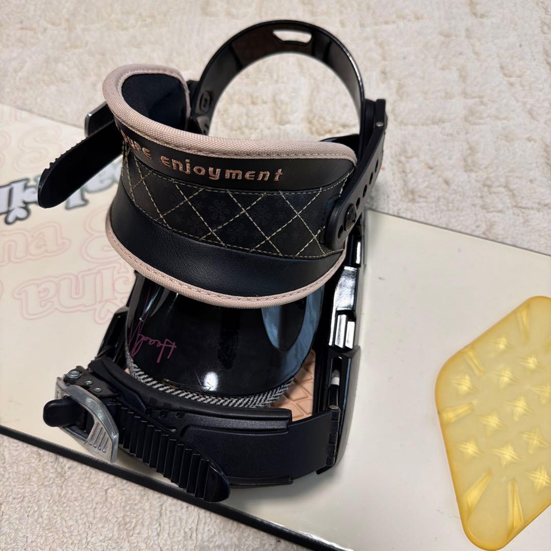 Sabrina スノーボード　144cm HEADビンディング　キスマークバッグ