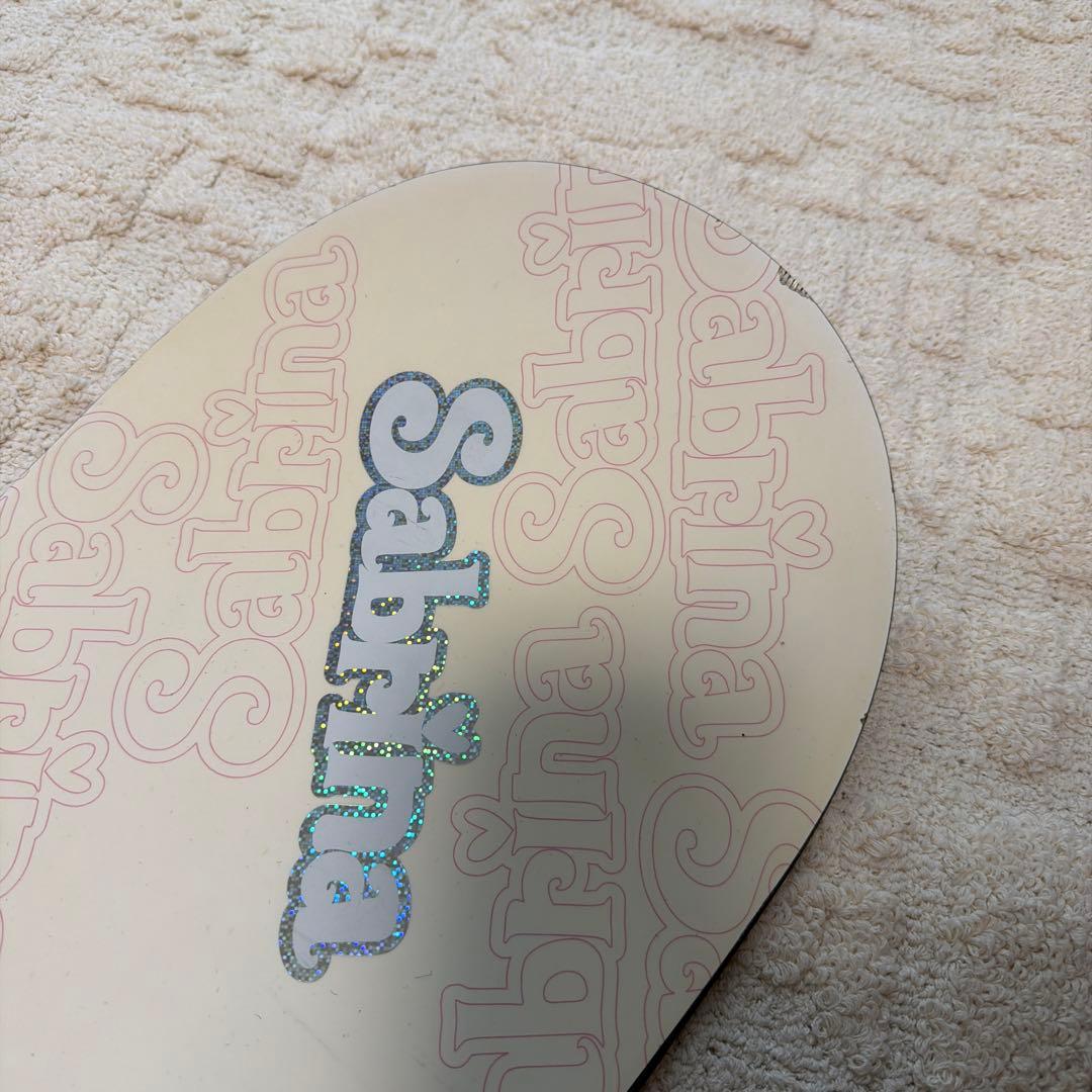 Sabrina スノーボード　144cm HEADビンディング　キスマークバッグ