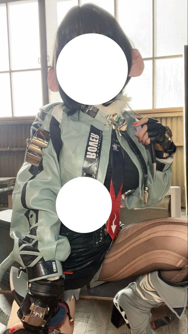 ジェーン・ドゥ/コスプレ衣装+ウィッグ+武器 ゼンゼロ