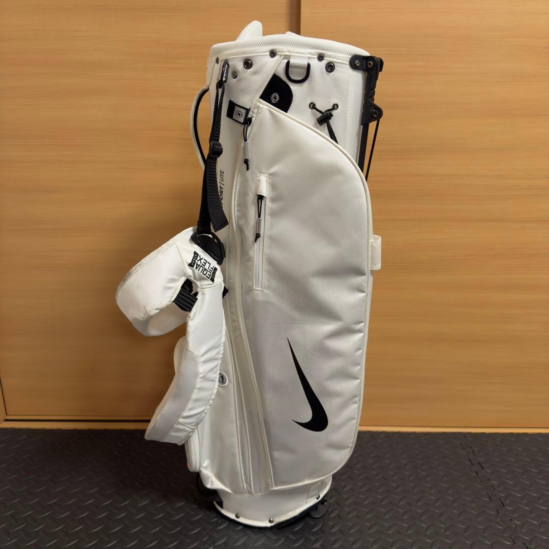 NIKE GOLF スタンド式 キャディバッグ 5分割 ホワイト 白 軽量