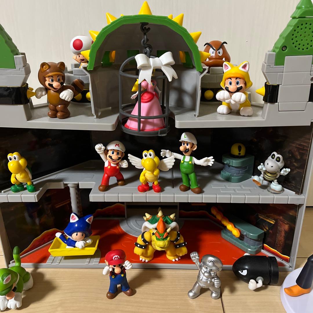 スーパーマリオ フィギュアコレクション DXプレイセット クッパ城