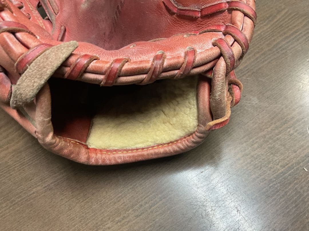 MizunoPro 軟式グローブ 赤 井端モデル 内野 ショート用