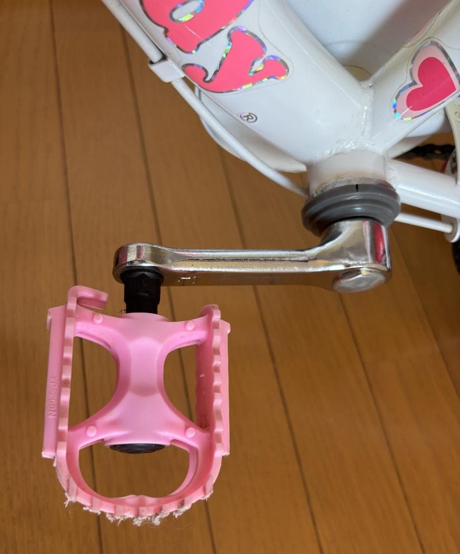 子供用自転車　Hard♡candy 16インチ　補助輪＆ヘルメット付き