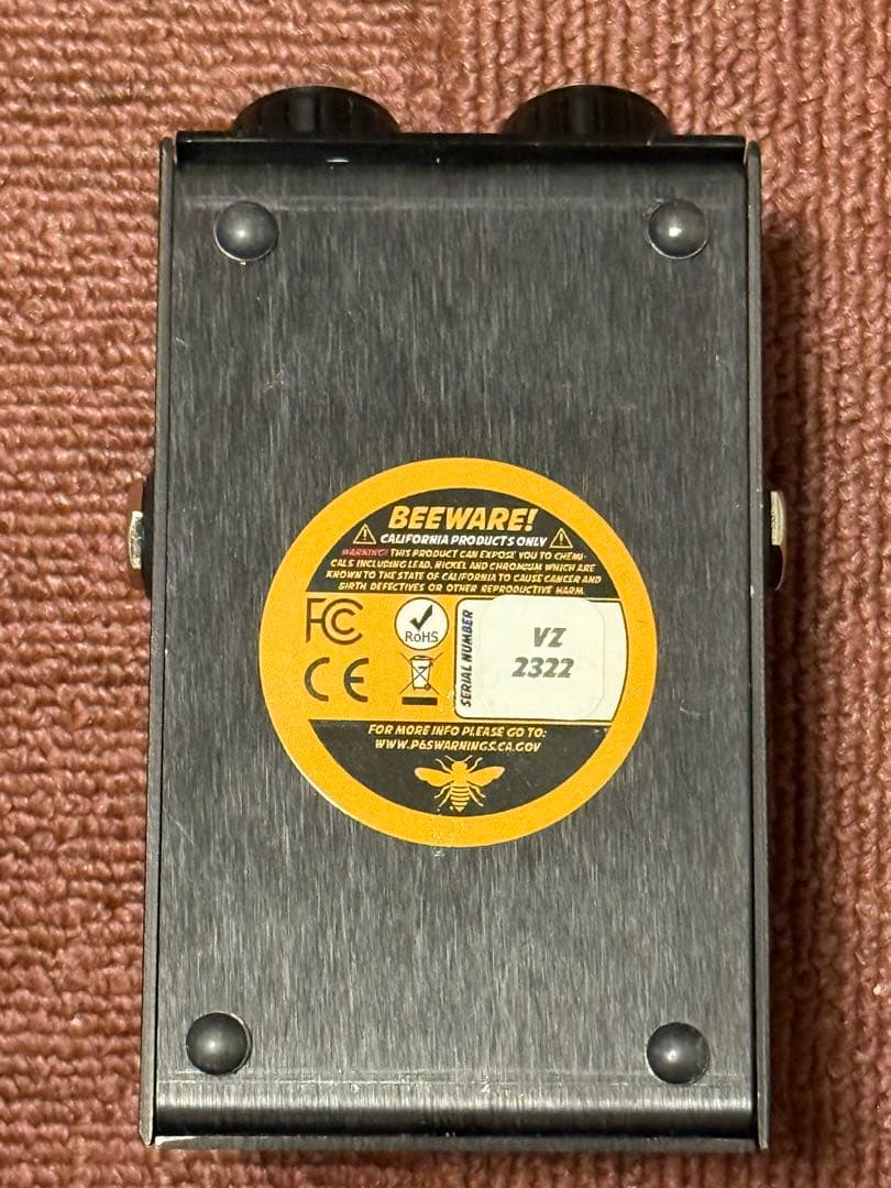 ギター Beetronics Black Bee Edition Vezzpa Fuzz