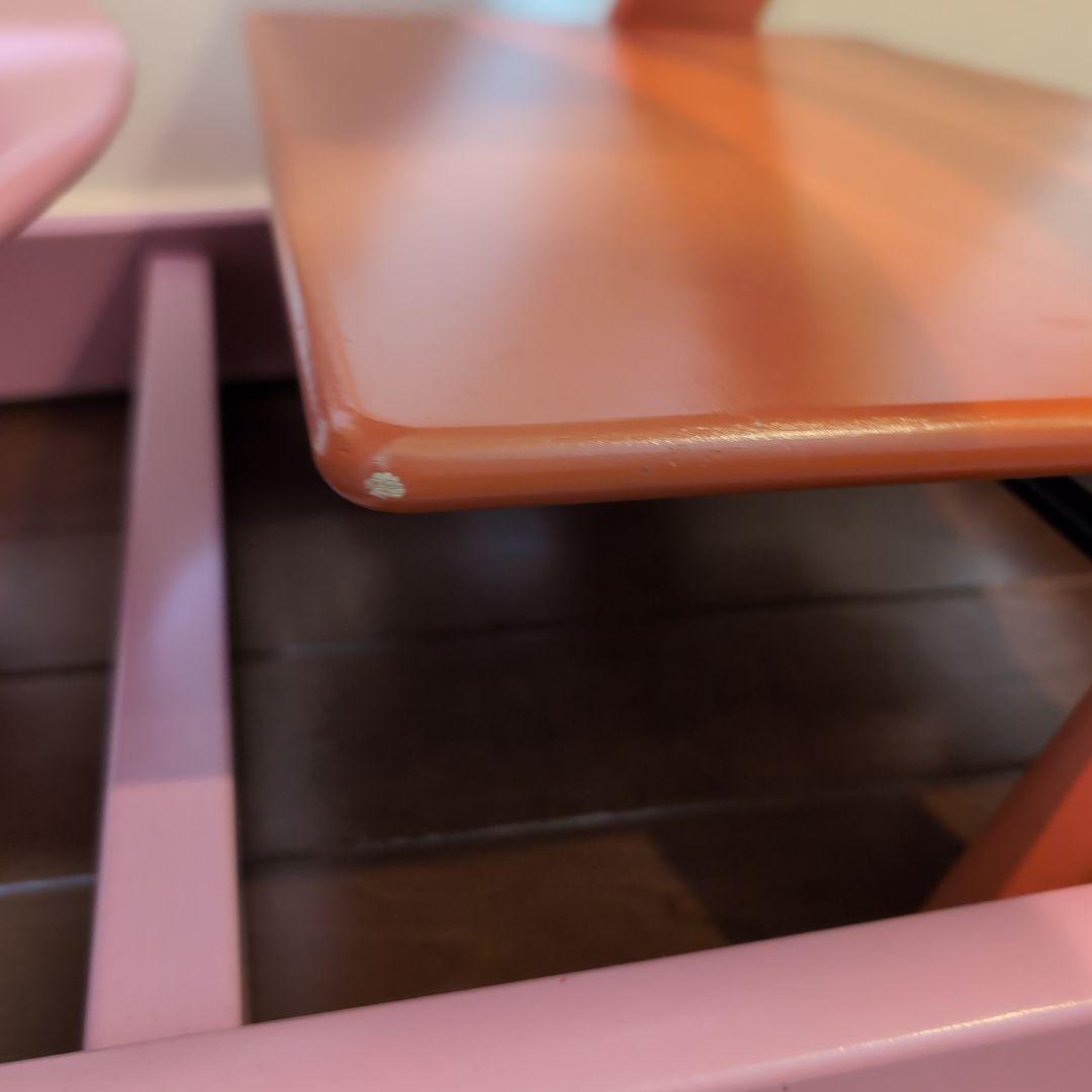 STOKKE ストッケのトリップ トラップ ピンク オレンジ