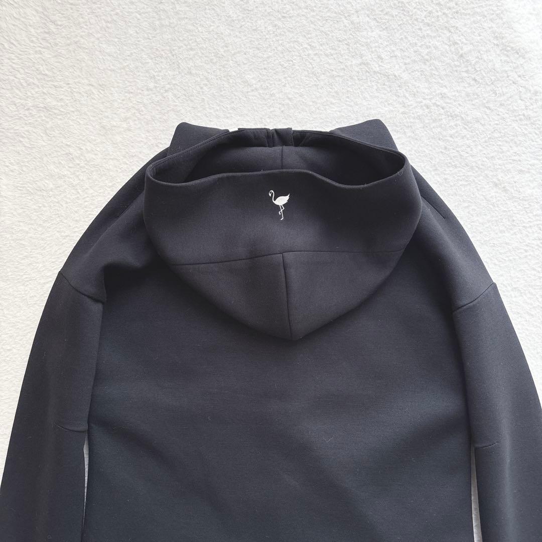 ジュン アンド ロペ エンボスロゴ フーディージップ長袖ブルゾン ゴルフウェア