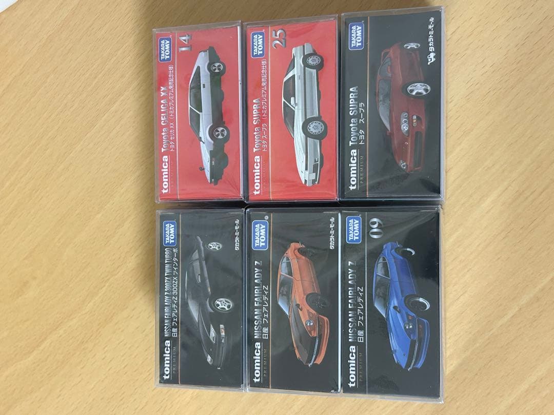 トミカ プレミアム　ミニカー6台セット