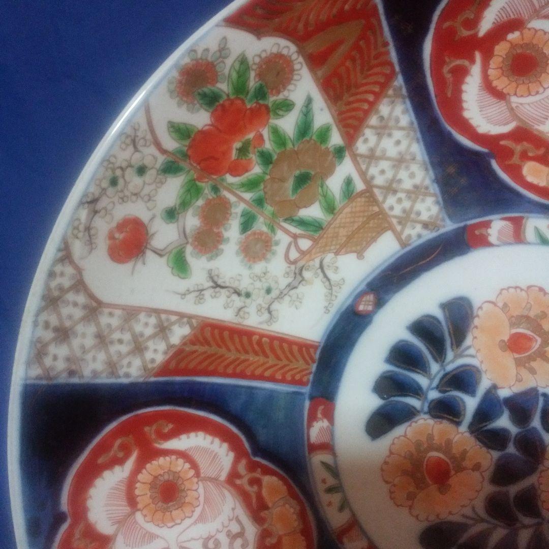 古伊万里色絵大皿